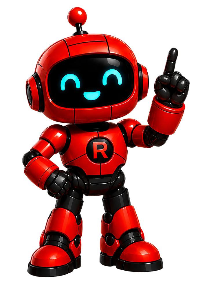 Redbot réfléchit à une idée pédagogique avec Prof